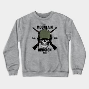 WW2 10th Mountain Division Crewneck Sweatshirt